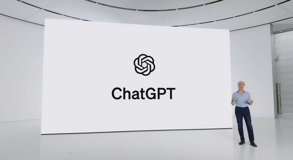 Apple Intelligence with ChatGPT