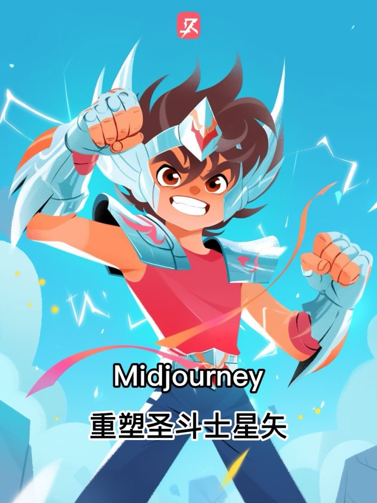 用Midjourney重塑圣斗士